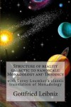 Book cover for Structure of reality galactic to nanoscale