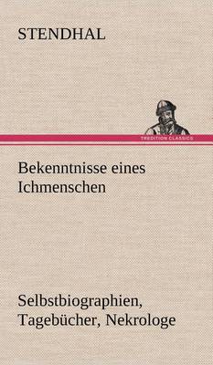 Book cover for Bekenntnisse Eines Ichmenschen