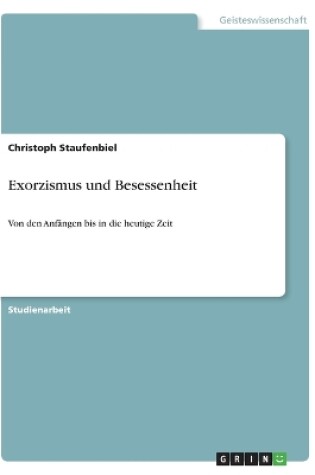 Cover of Exorzismus und Besessenheit