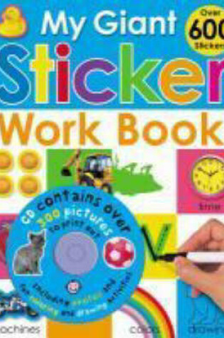 Cover of Giant Sticker Work Book (with CD)