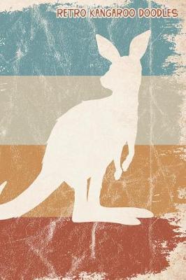 Book cover for Retro Kangaroo Doodles