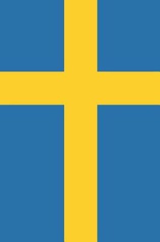 Cover of Sweden Flag Notebook - Swedish Flag Book - Sweden Travel Journal