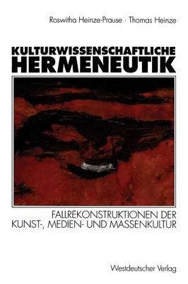 Book cover for Kulturwissenschaftliche Hermeneutik