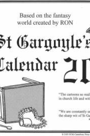 Cover of St Gargoyle's Calendar