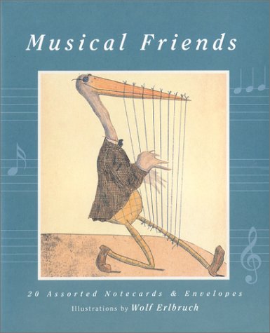 Book cover for Musical Friends Notecards