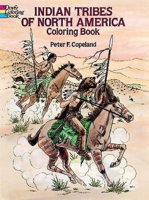 Cover of Indian Tribes of North America Colouring Book