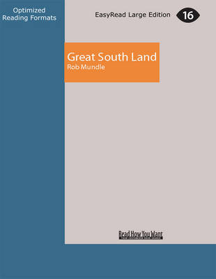 Book cover for Great South Land