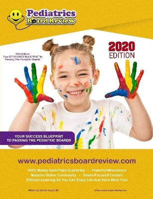 Book cover for PEDIATRICS BOARD REVIEW: Your EFFICIENCY BLUEPRINT to Passing the Pediatric Boards