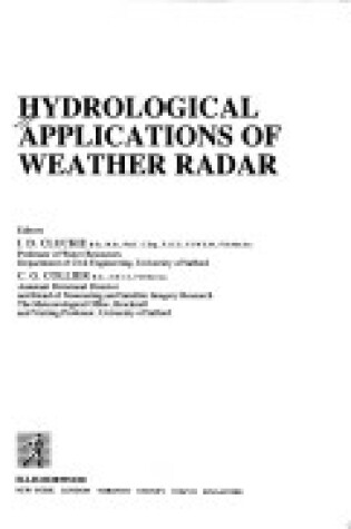 Cover of Hydrological Applications of Weather Radar