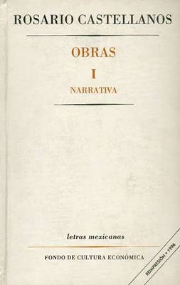 Cover of Obras, I. Narrativa