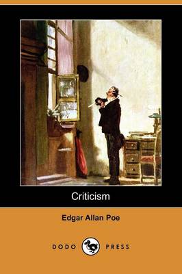 Book cover for Criticism (Dodo Press)