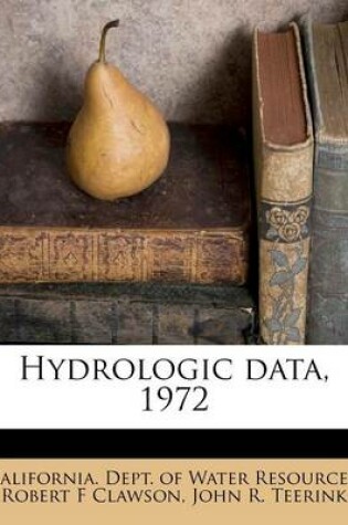 Cover of Hydrologic Data, 1972