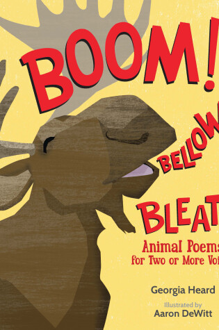 Cover of Boom! Bellow! Bleat!