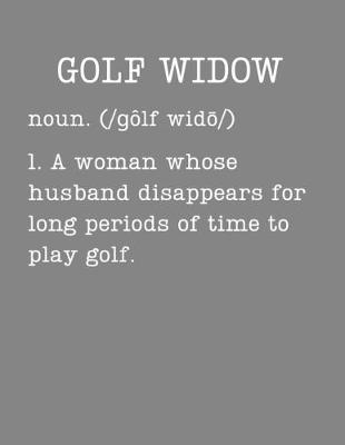 Book cover for Golf Widow