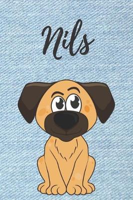 Book cover for Nils Notizbuch Hunde / Malbuch / Tagebuch