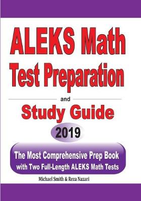 Book cover for ALEKS Math Test Preparation and study guide