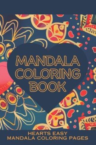 Cover of Coloring Book Hearts Mandala Love Patterns