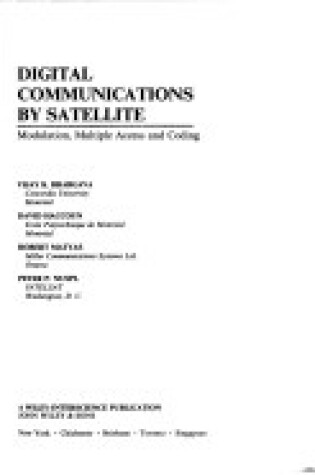 Cover of Digital Communications by Satellite