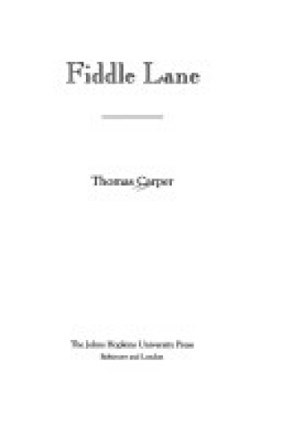 Cover of Fiddle Lane