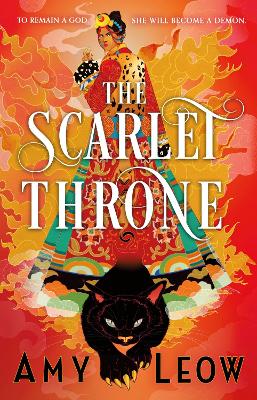 Book cover for The Scarlet Throne