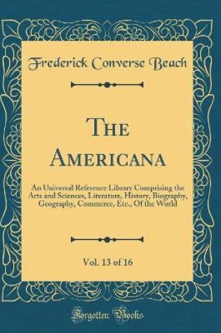 Cover of The Americana, Vol. 13 of 16