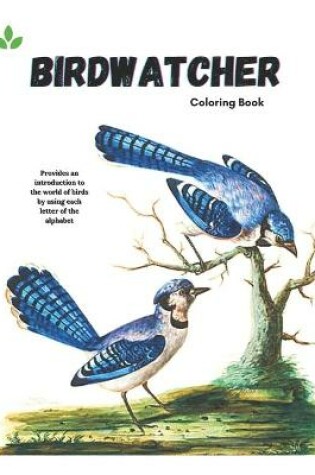 Cover of Birdwatcher coloring book