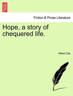 Book cover for Hope, a Story of Chequered Life.