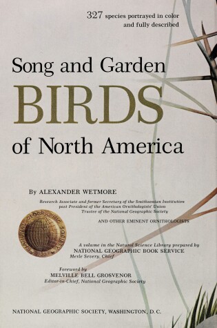 Cover of Song & Garden Birds of North America