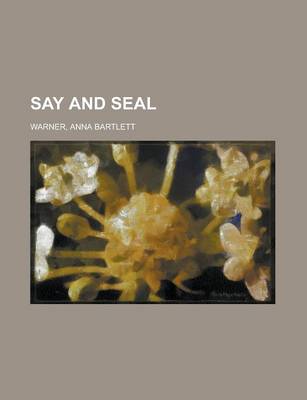 Book cover for Say and Seal Volume II