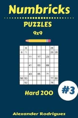 Cover of Numbricks Puzzles - Hard 200 vol. 3