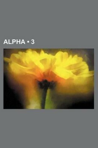 Cover of Alpha (3 )
