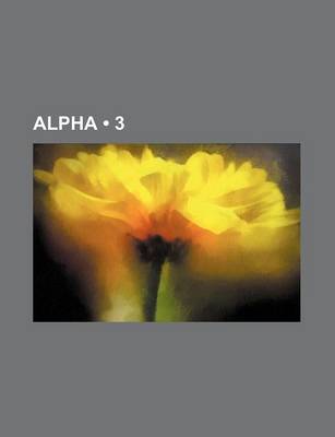 Book cover for Alpha (3 )