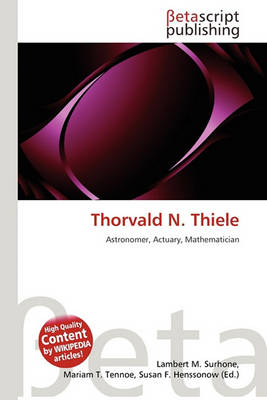 Cover of Thorvald N. Thiele