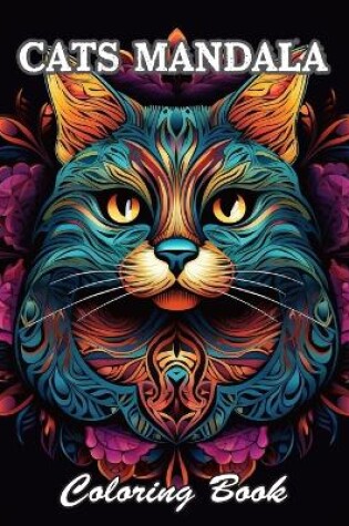 Cover of Cats Mandala Coloring Book