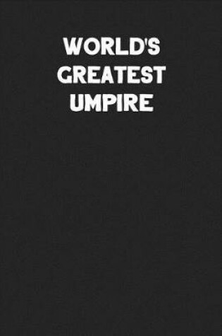 Cover of World's Greatest Umpire