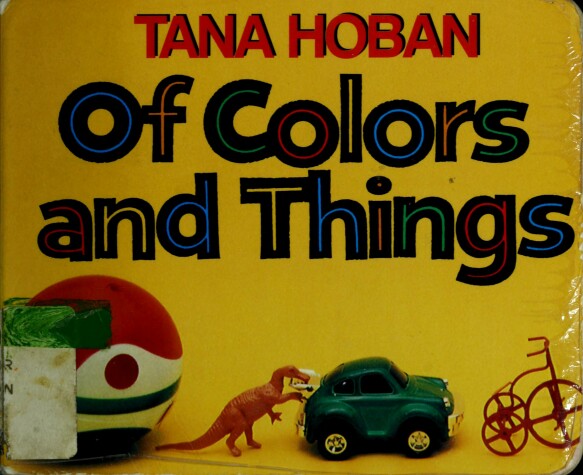 Book cover for Of Colors and Things