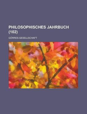 Book cover for Philosophisches Jahrbuch (102)