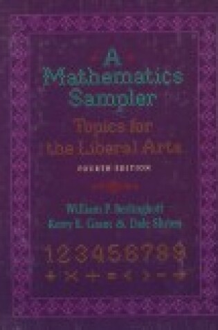 Cover of Mathematics Sampler, a 4e CB