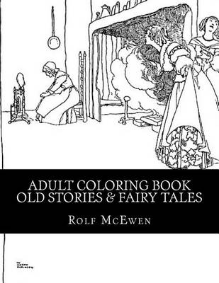 Book cover for Adult Coloring Book: Old Stories & Fairy Tales