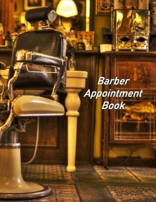 Book cover for Barber Appointment Book