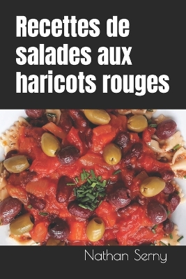 Book cover for Recettes de salades aux haricots rouges