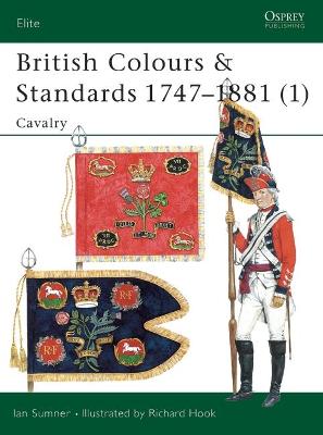Book cover for British Colours & Standards 1747-1881 (1)