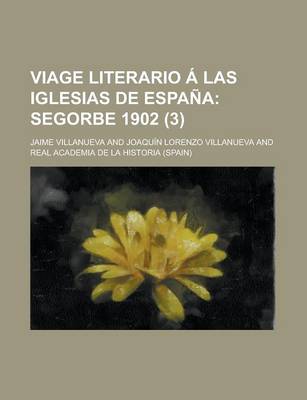 Book cover for Viage Literario a Las Iglesias de Espana (3)