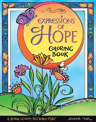 Book cover for Expressions of Hope Coloring Book