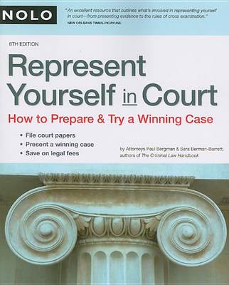 Book cover for Represent Yourself in Court