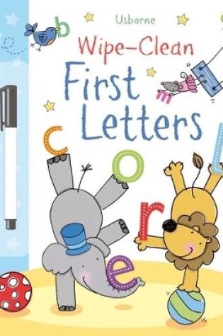 Cover of Wipe-clean First Letters