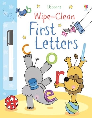 Cover of Wipe-clean First Letters