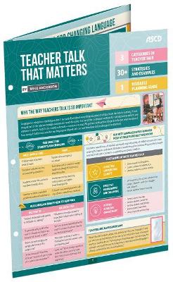 Book cover for Teacher Talk That Matters