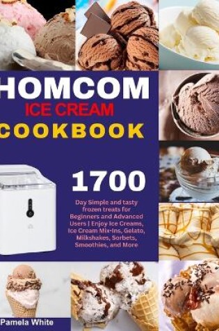 Cover of HOMCOM Ice Cream Cookbook