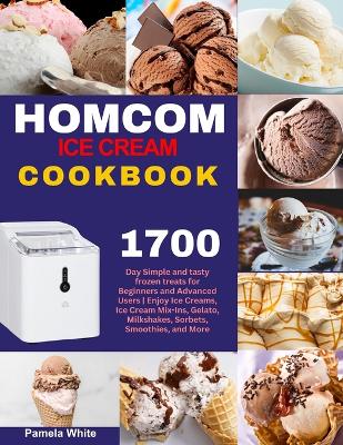 Book cover for HOMCOM Ice Cream Cookbook